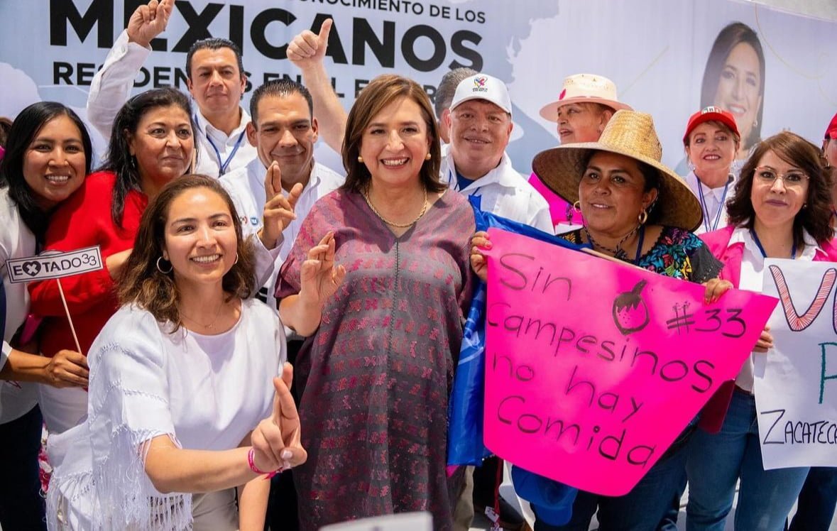 Xóchitl Gálvez insta a López Obrador a investigar en lugar de culpar a Latinus por incidente con Claudia Sheinbaum