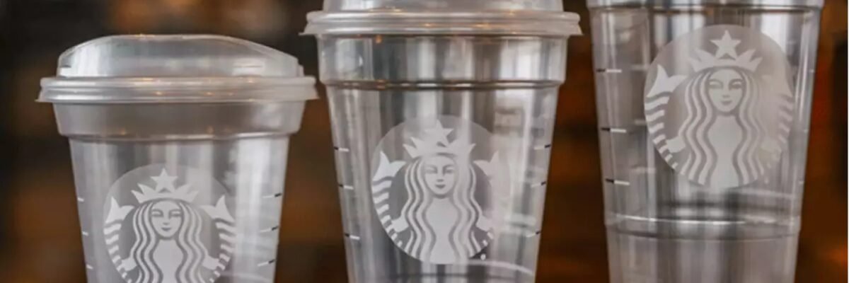 Starbucks rediseña sus vasos y les quita plástico