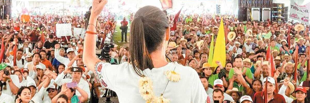 Claudia Sheinbaum: México dará una lección al mundo en democracia