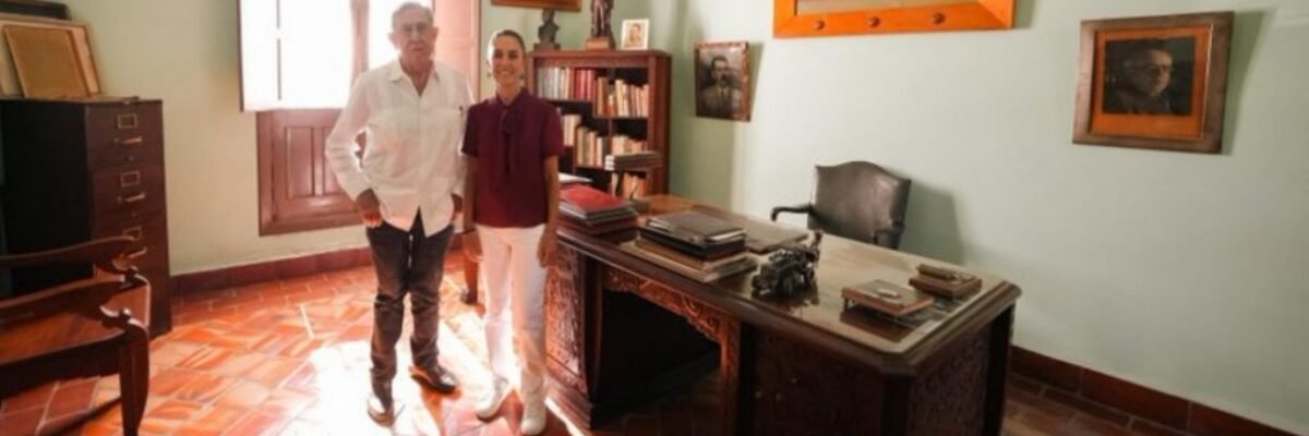 Claudia Sheinbaum evita Apatzingán en su última visita a Michoacán por motivos de seguridad
