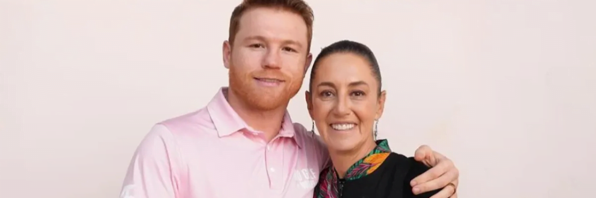 Canelo Álvarez Expresa su Apoyo a Claudia Sheinbaum y Comparte Consejos de Meditación para el Debate Presidencial